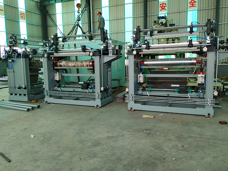 Multi-color printer for aluminium and steel coils pre-painted production line