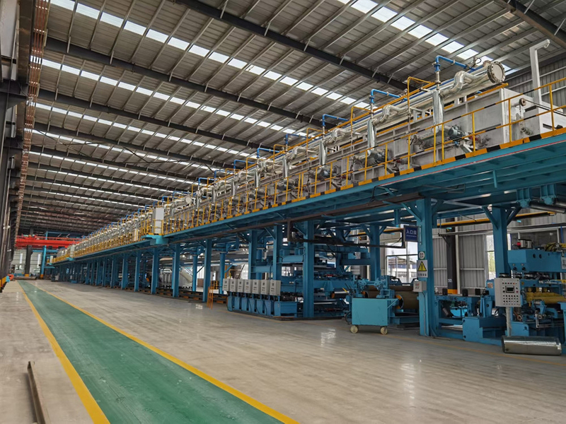 Continuous cold rolled strip coils annealing production line